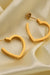Heart-Shaped Hoop Earrings - Shah S. Sahota