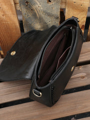 Retro Tassel Saddle Bag - Shah S. Sahota