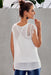 Lace Capped Sleeve Lined Top - Shah S. Sahota