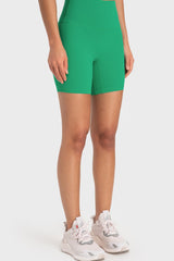 Staying Cozy Wide Waistband Biker Shorts - Shah S. Sahota