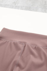 One-shoulder Sports Bra and Biker Shorts Set - Shah S. Sahota