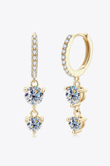 Be The One Moissanite Drop Earrings - Shah S. Sahota