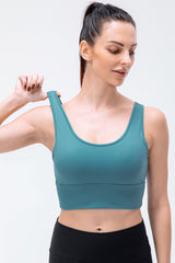Reversible Cropped Surplice Yoga Tank - Shah S. Sahota