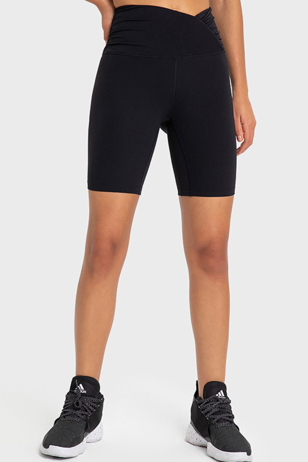 V-Waist Biker Shorts - Shah S. Sahota