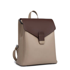 High-Capacity Zipper Patchwork Backpack With Lock - Shah S. Sahota