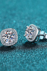 Let Me Love You 1 Carat Moissanite Stud Earrings - Shah S. Sahota