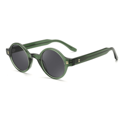 Classic Retro Embellished Round Sunglasses - Shah S. Sahota