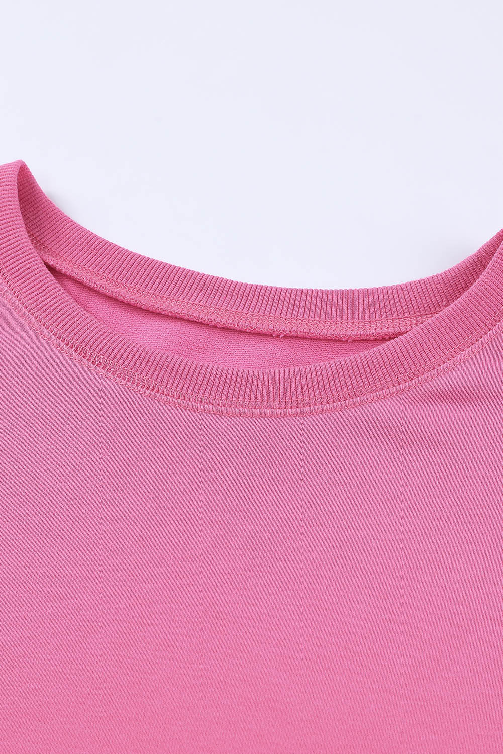 Side Slit Drop Shoulder Sweatshirt - Shah S. Sahota