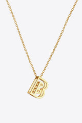 A to J Letter Pendant Nekclace - Shah S. Sahota