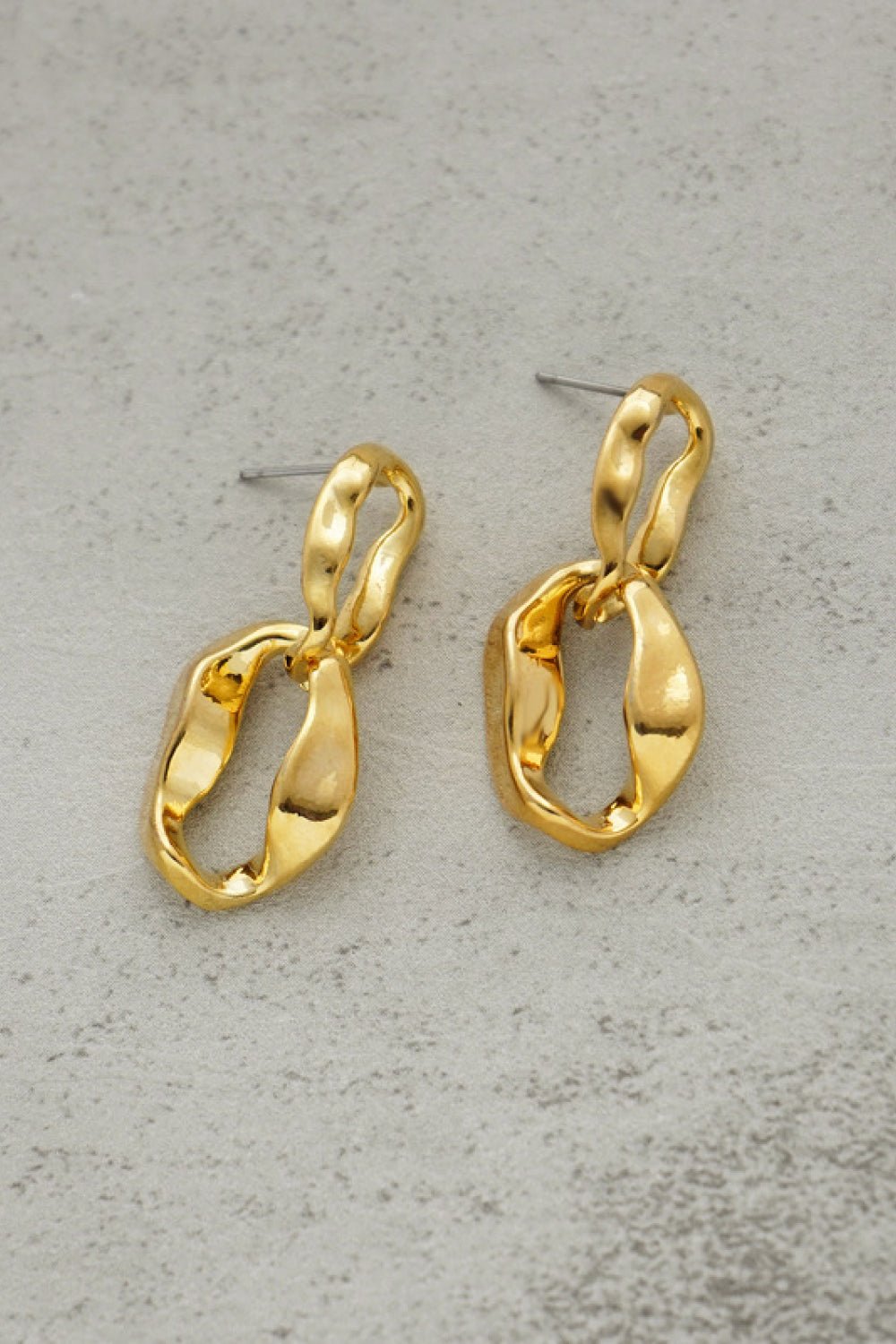 18K Gold-Plated Copper Double-Hoop Earrings - Shah S. Sahota