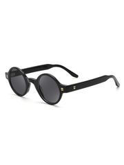 Classic Retro Embellished Round Sunglasses - Shah S. Sahota