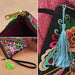 Women's Embroidered Wallet, Niche Vintage Zip Clutch, Large Capacity Coin Purse, Women's Phone Case - Shah S. Sahota