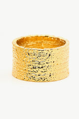 Textured Thick Band Ring - Shah S. Sahota