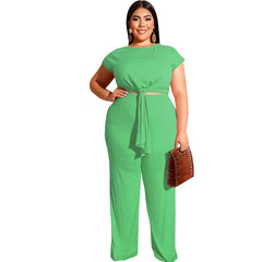 Women‘s Solid Color Two Piece Set - Shah S. Sahota