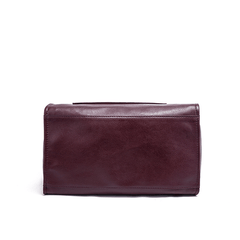 Retro Large Capacity Waxy Leather Tote Bag - Shah S. Sahota