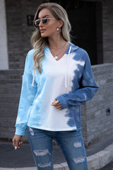 Tie-Dye Drawstring Hoodie - Shah S. Sahota