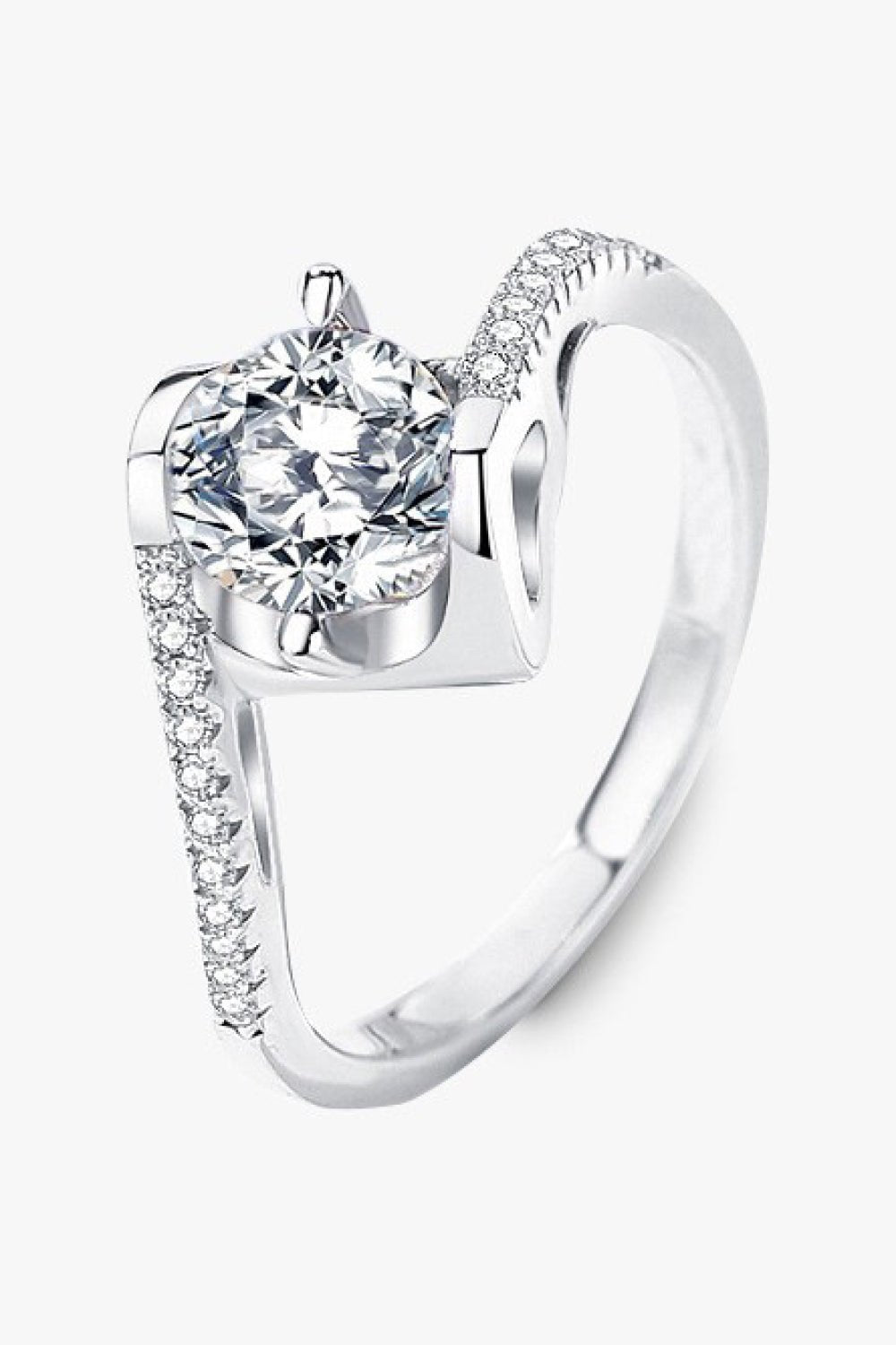 Darling You 925 Sterling Silver Moissanite Ring - Shah S. Sahota
