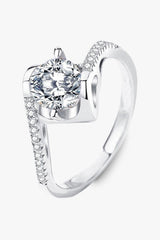 Darling You 925 Sterling Silver Moissanite Ring - Shah S. Sahota