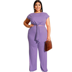 Women‘s Solid Color Two Piece Set - Shah S. Sahota