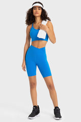V-Waist Biker Shorts - Shah S. Sahota