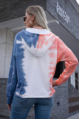 Tie-Dye Drawstring Hoodie - Shah S. Sahota