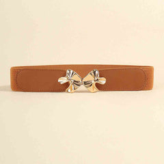 Alloy Buckle Elastic Belt