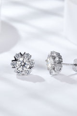 925 Sterling Silver Moissanite Stud Earrings - Shah S. Sahota