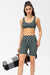 Checkered Sports Bra - Shah S. Sahota