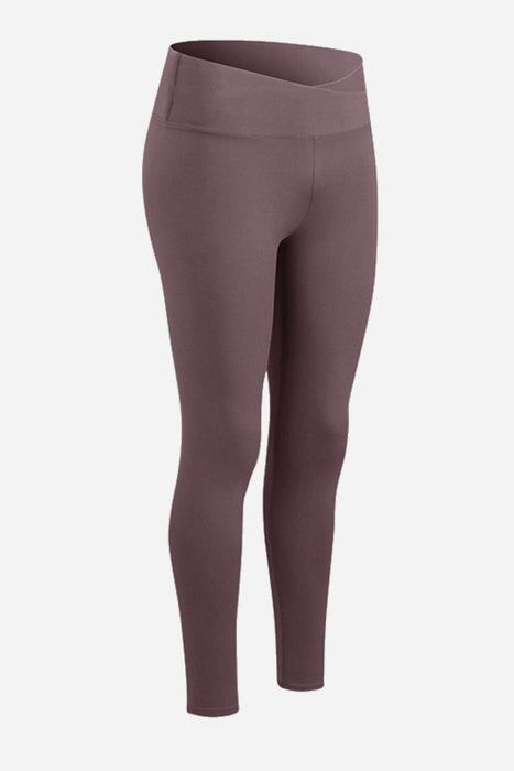 Crisscross Waist Yoga Leggings - Shah S. Sahota