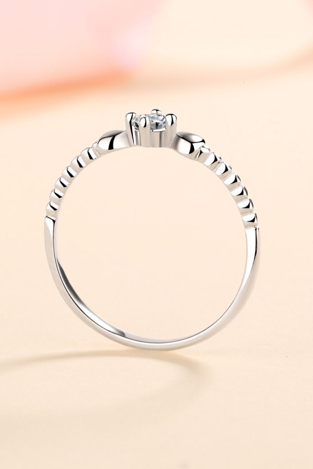 Moissanite Heart 925 Sterling Silver Ring - Shah S. Sahota