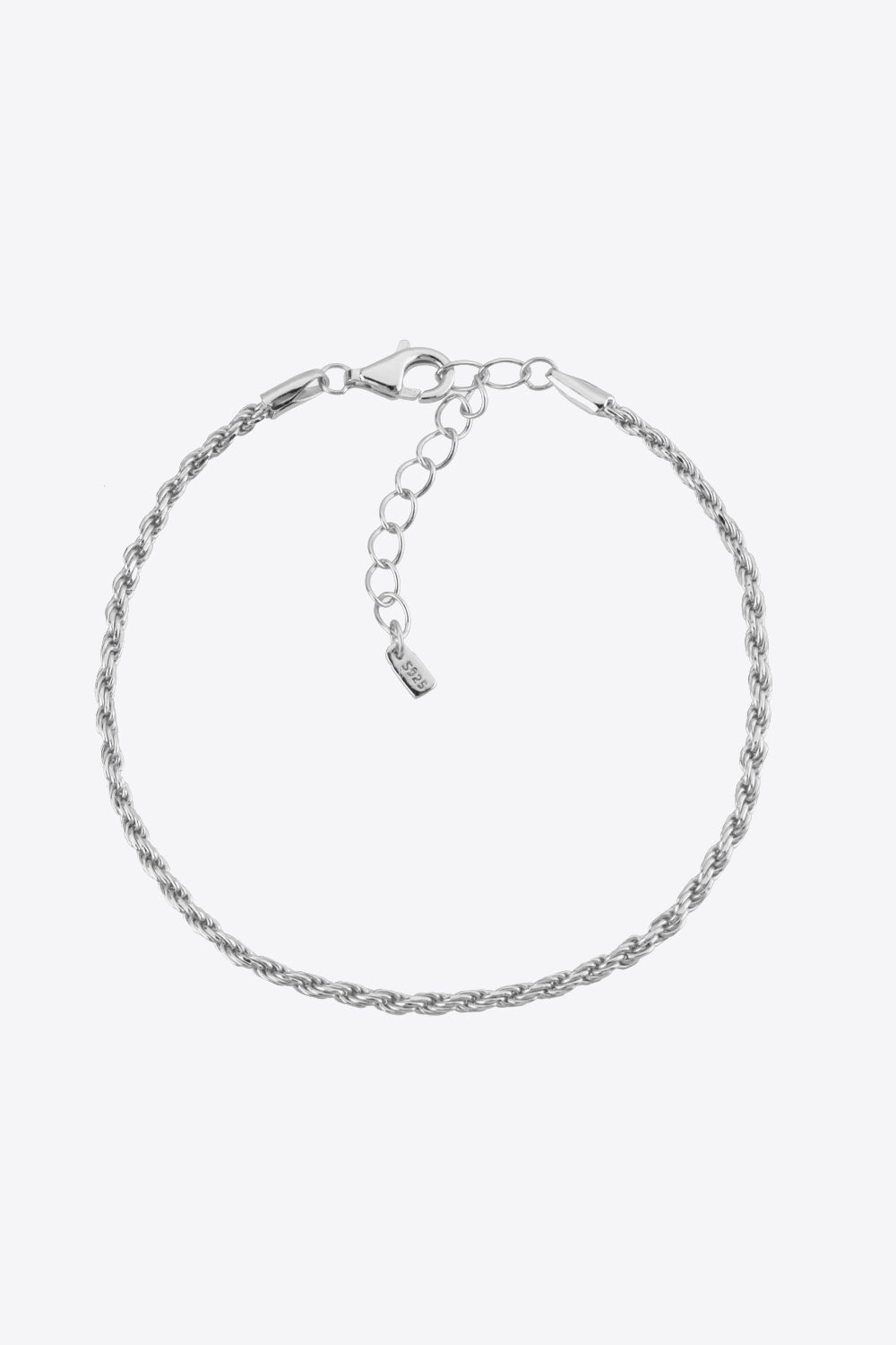 925 Sterling Silver Twisted Bracelet - Shah S. Sahota