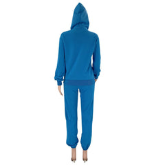 Pullover Long-Sleeved Hoodie & Tie Pocket Pants Sets - Shah S. Sahota