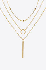 Basic Three-Piece Chain Necklace Set - Shah S. Sahota
