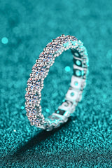 Charmed Moissanite Ring - Shah S. Sahota