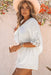 Lace Trim Surplice Flare Sleeve Romper - Shah S. Sahota