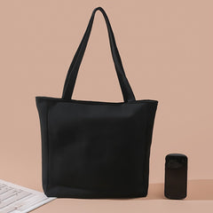 Flower & Bird Embroidered Tote Bag, Large Capacity Shoulder Bag, Stylish Handbag - Shah S. Sahota