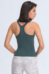 Racer Back Active Tank - Shah S. Sahota