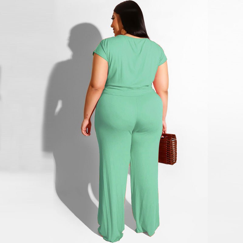 Women‘s Solid Color Two Piece Set - Shah S. Sahota