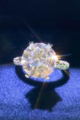 Forever Love Side Stone 5 Carat Moissanite Ring - Shah S. Sahota