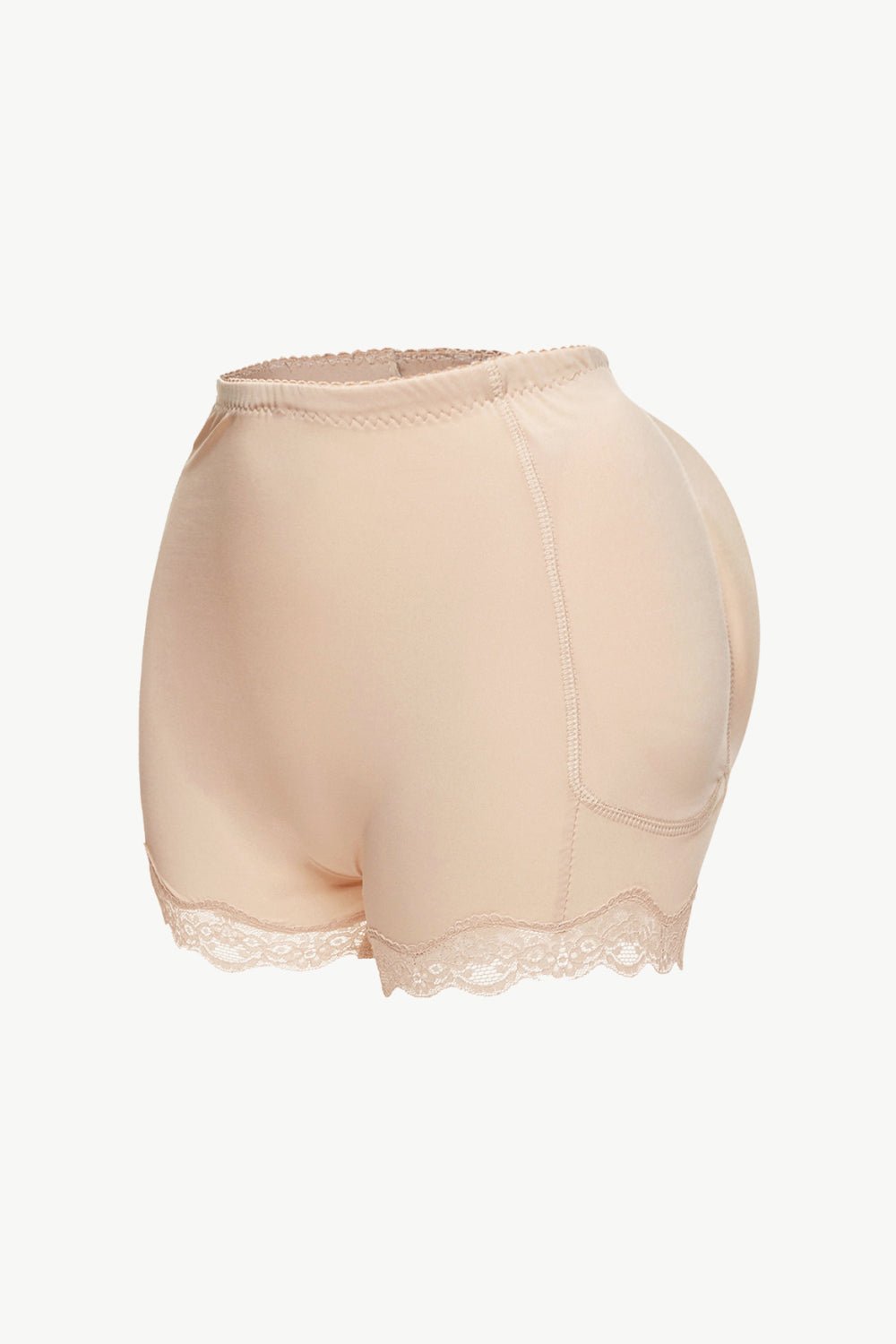 Full Size Lace Trim Shaping Shorts - Shah S. Sahota