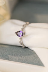 Amethyst 925 Sterling Silver Ring - Shah S. Sahota