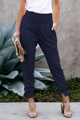 Pocketed Casual Joggers - Shah S. Sahota