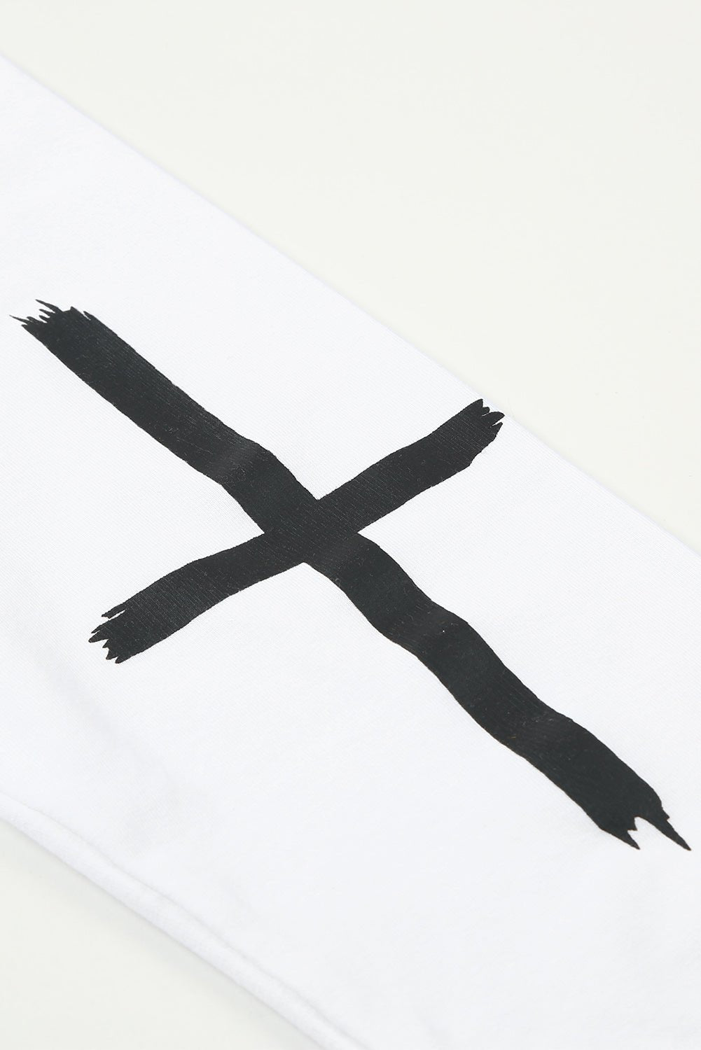 Graphic Button-Cuff Long Sleeve T-Shirt - Shah S. Sahota