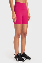 Staying Cozy Wide Waistband Biker Shorts - Shah S. Sahota
