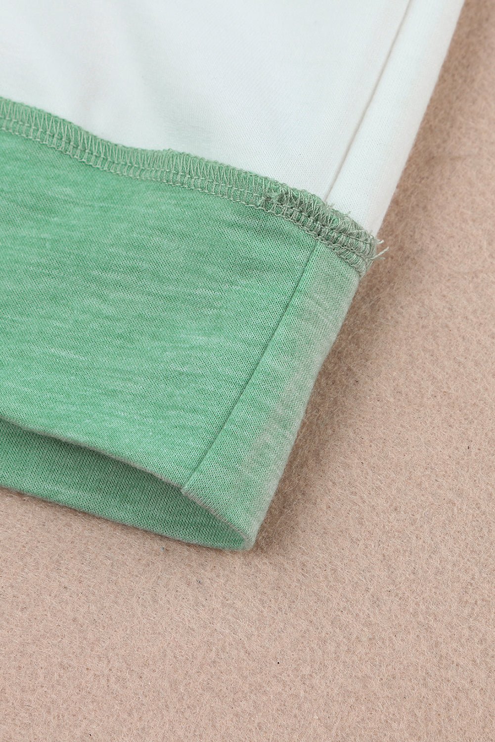 Color Block Quarter Button Hoodie - Shah S. Sahota