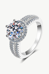 Sterling Silver Moissanite Ring - Shah S. Sahota