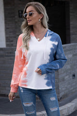 Tie-Dye Drawstring Hoodie - Shah S. Sahota