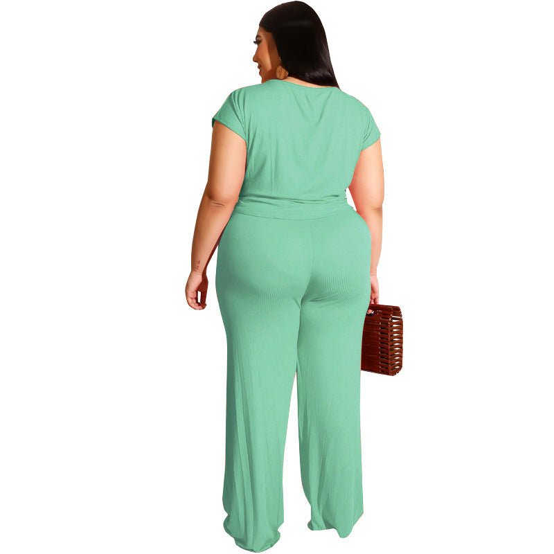Women‘s Solid Color Two Piece Set - Shah S. Sahota