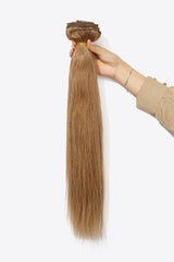 16'' 100g #10 Clip-in Hair Extensions Human Virgin Hair - Shah S. Sahota