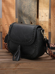 Retro Tassel Saddle Bag - Shah S. Sahota
